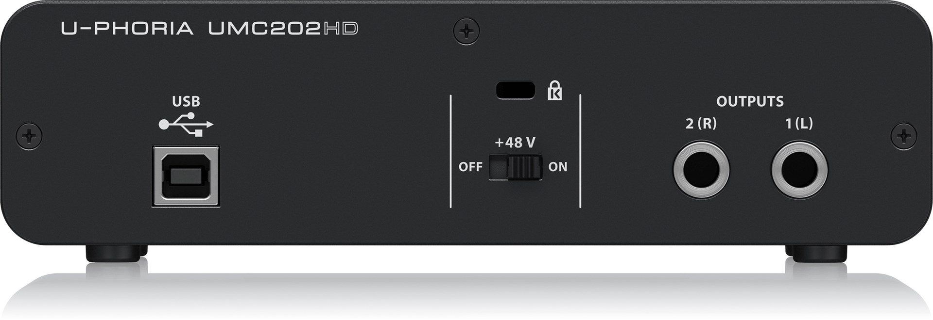 Behringer UMC202HD audio-opname-interface