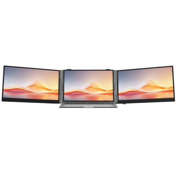 Blackview DCM6 Pro - 14" draagbare beeldschermuitbreider voor laptops met dubbele monitor en 2 USB-C-poorten