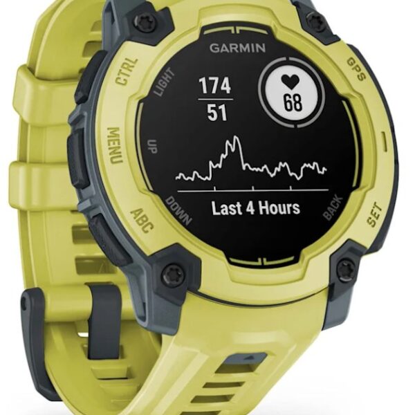 Garmin Instinct E 2,29 cm (0.9") MIP 45 mm Digitaal 176 x 176 Pixels Limoen GPS