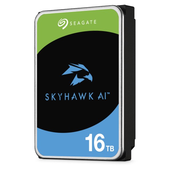 Seagate SkyHawk AI interne harde schijf 16 TB 7200 RPM 512 MB 3.5" SATA III (ST16000VE004)