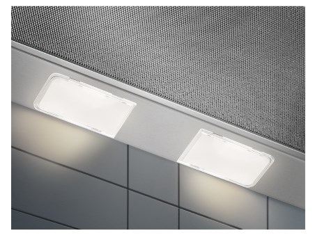 Electrolux LFP326S cooker hood Semi built-in (pull out) Grey 410 m³/h C