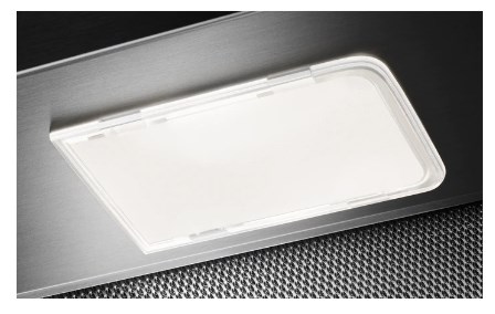 Electrolux LFP326S cooker hood Semi built-in (pull out) Grey 410 m³/h C