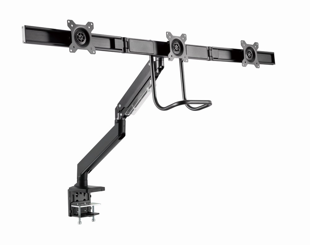Gembird MA-DA3-03 flat panel bureau steun 68,6 cm (27") Zwart
