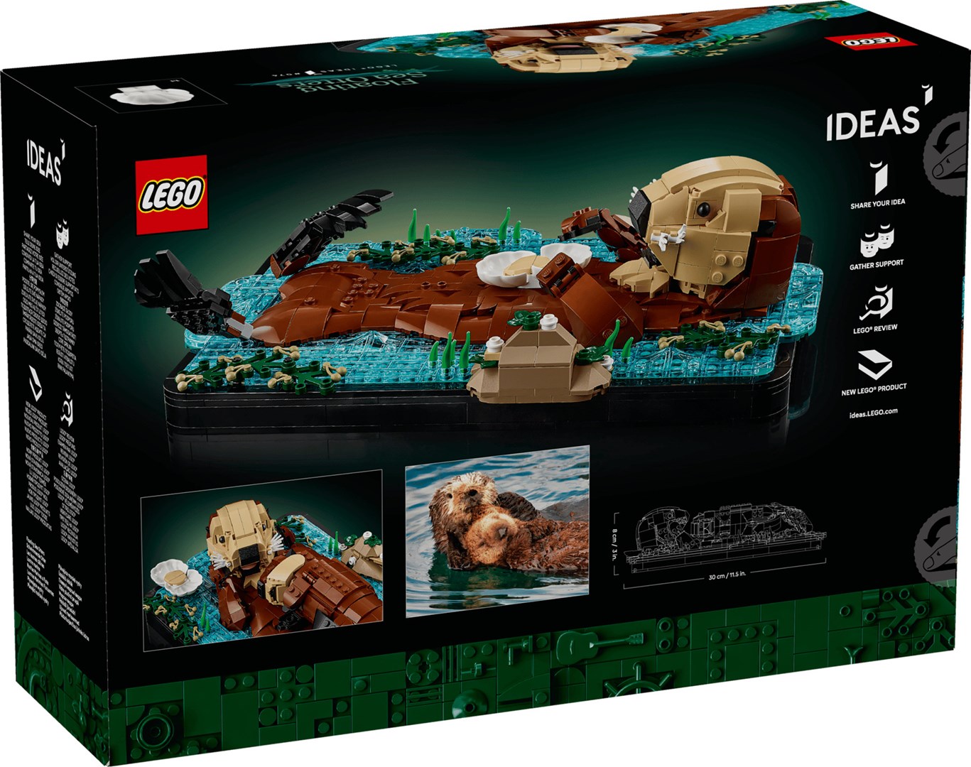LEGO IDEAS 21366 Drijvende zeeotters