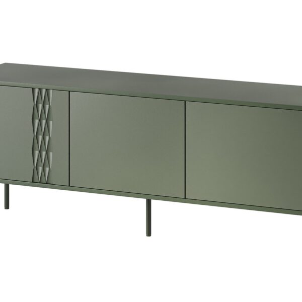 Cama RTV 3D TRESSE kast 150x40x55 matgroen