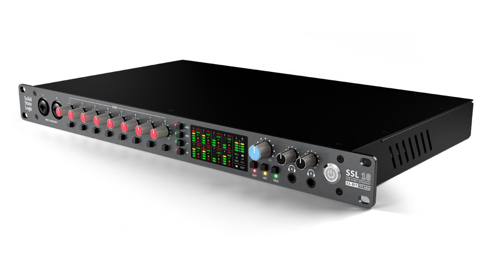 Solid State Logic SSL18 - USB-audio-interface met 26 ingangen / 28 uitgangen