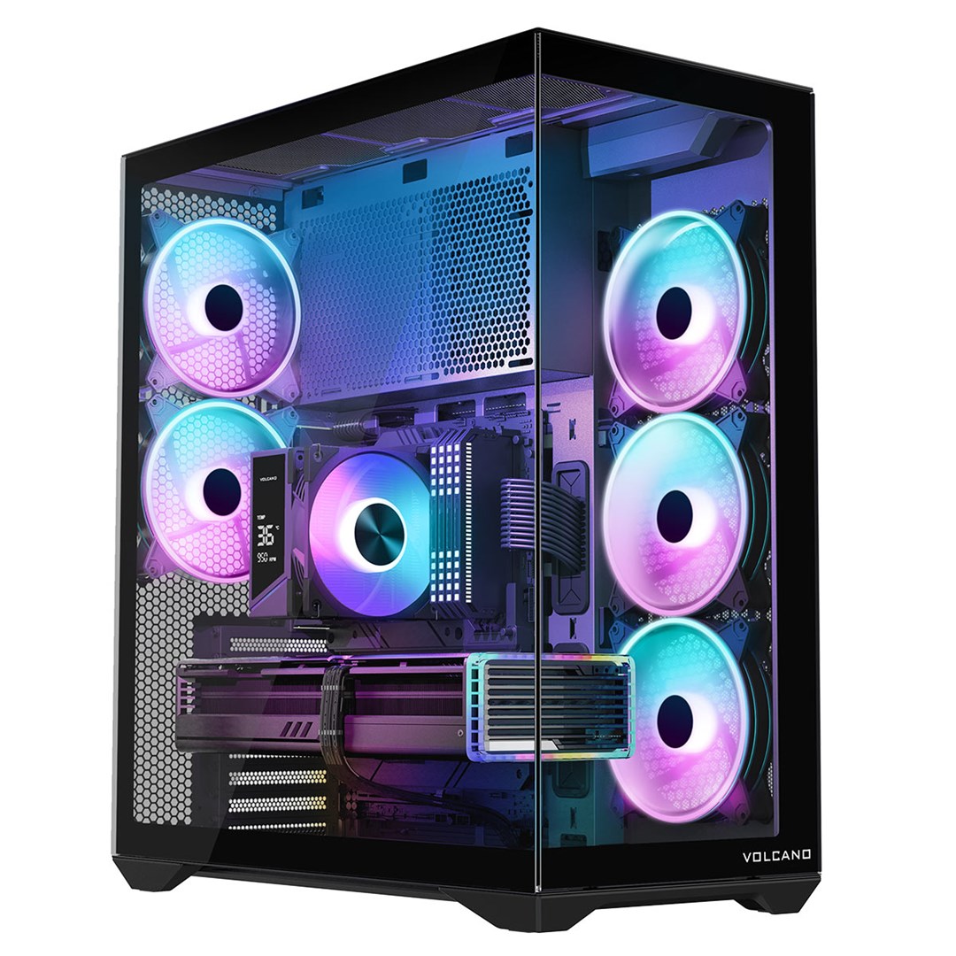 MODECOM computerkast Volcano SPACE XL ARGB FULL TOWER 5F