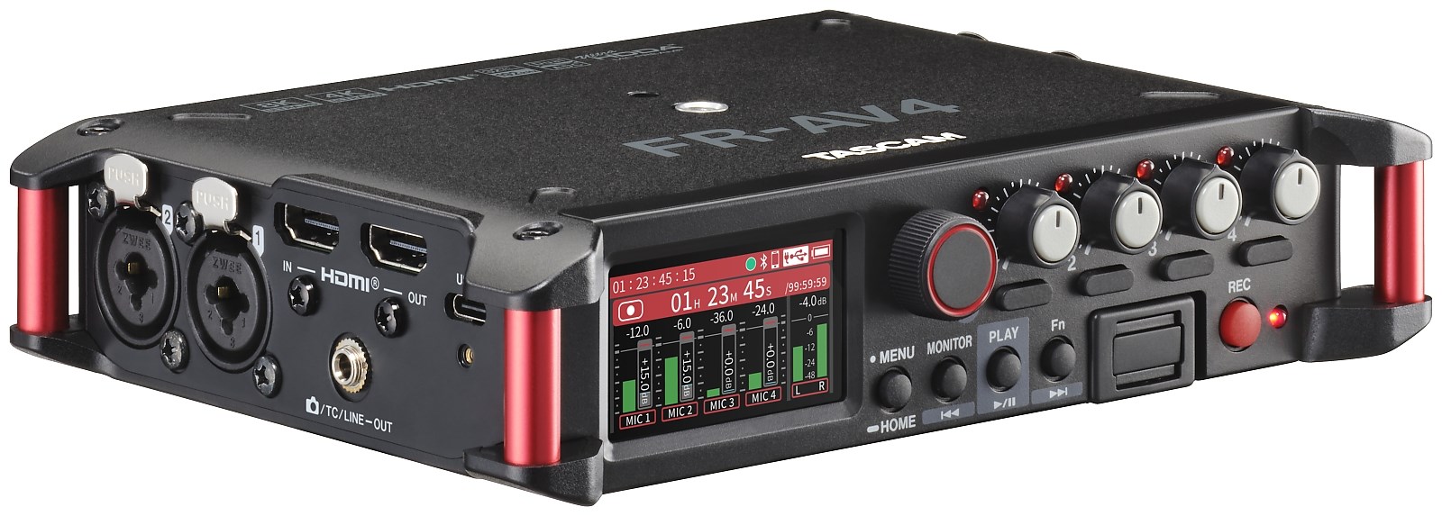 Tascam FR-AV4 - draagbare audiorecorder