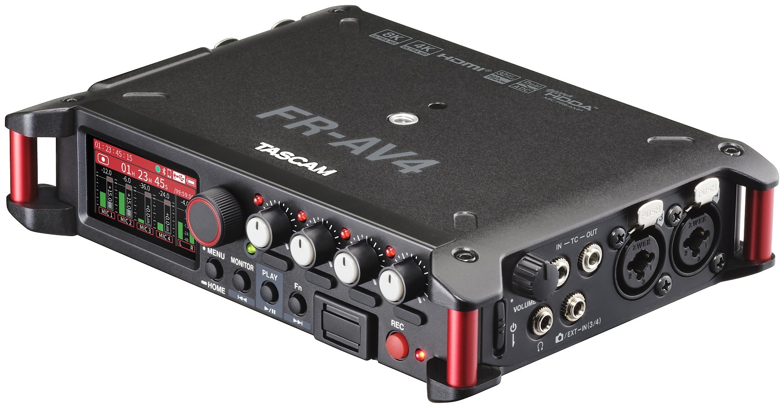 Tascam FR-AV4 - draagbare audiorecorder