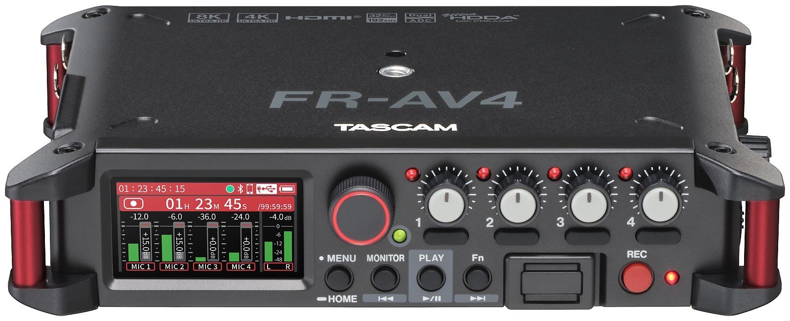 Tascam FR-AV4 - draagbare audiorecorder