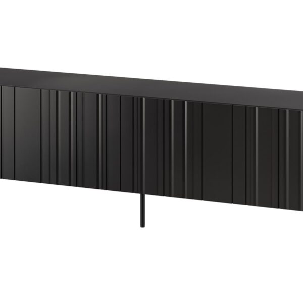 Cama RTV kast ISLA 200x40x60 mat zwart