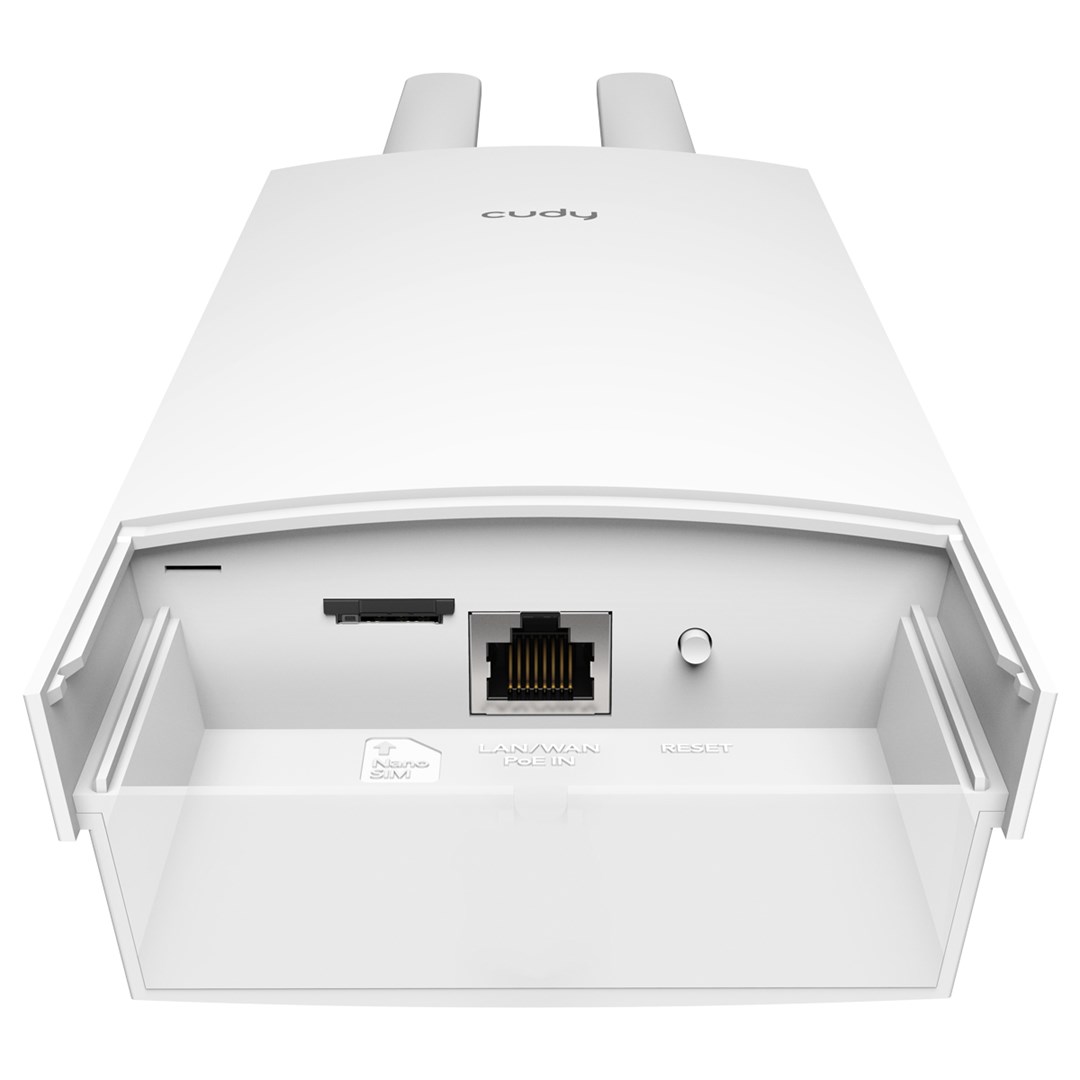 Cudy LT500 draadloze router Fast Ethernet Dual-band (2.4 GHz / 5 GHz) 4G Wit