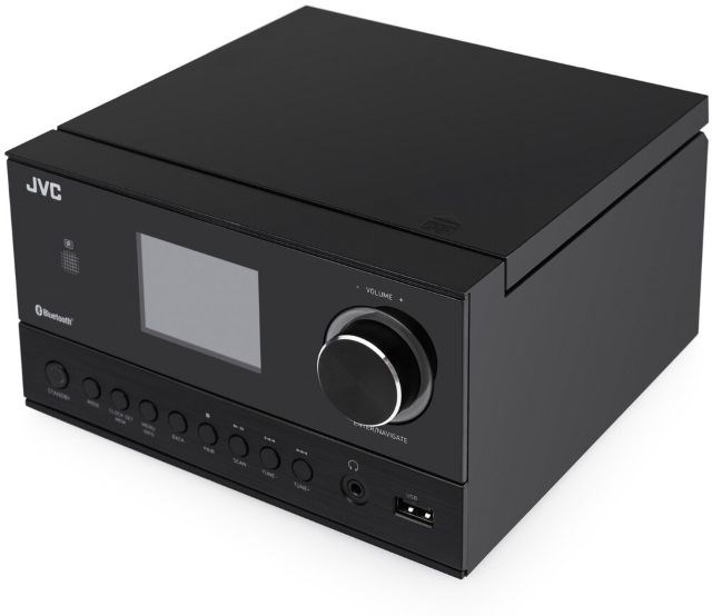 JVC UX-E225B Mini hifi-systeem Zwart