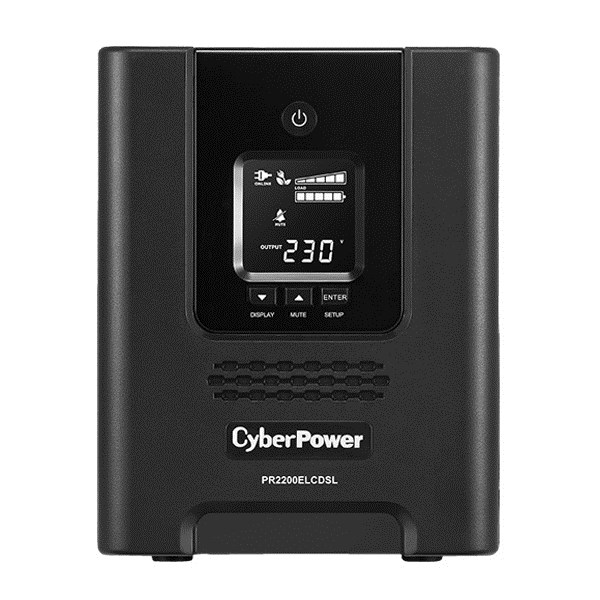 CyberPower PR2200ELCDSL UPS Line-interactive 2,2 kVA 1980 W 9 AC-uitgang(en)