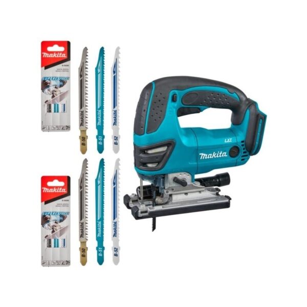 18V decoupeerzaag zonder accu + zaagbladen DJV180ZX MAKITA