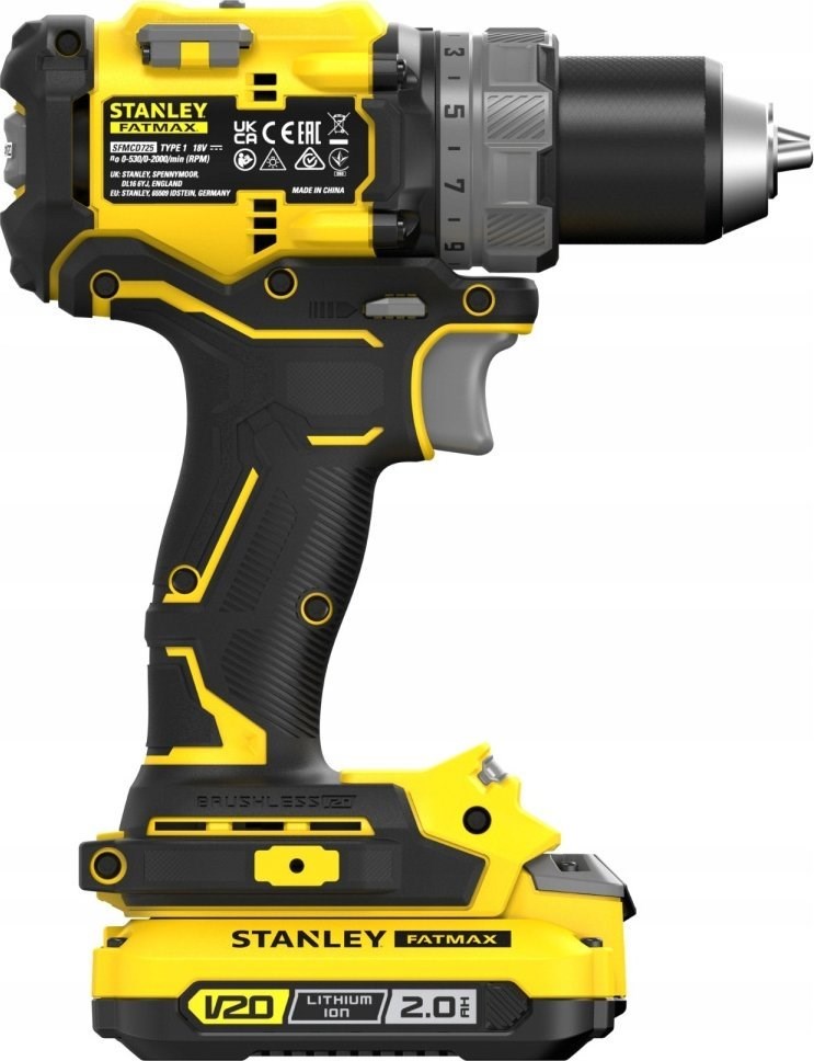 18V accuboormachine SFMCD725D2K STANLEY