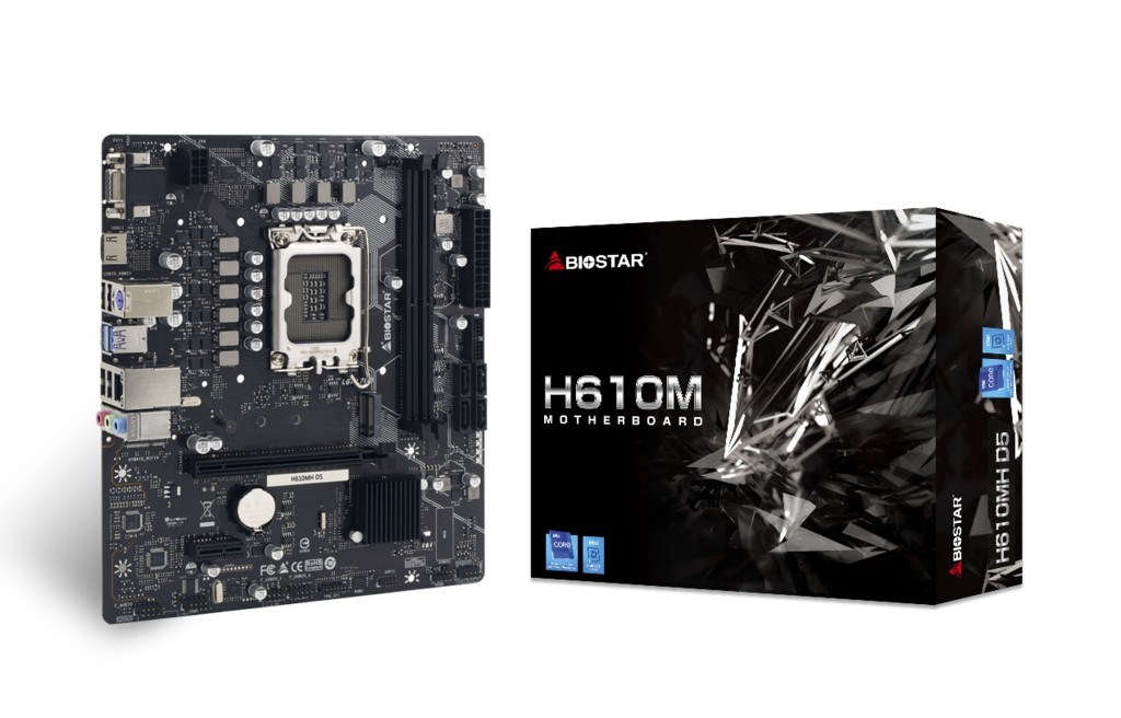 BIOSTAR H610MH D5 moederbord