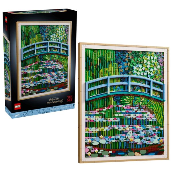 LEGO ART 31220 Claude Monet - Brug over een vijver met waterlelies