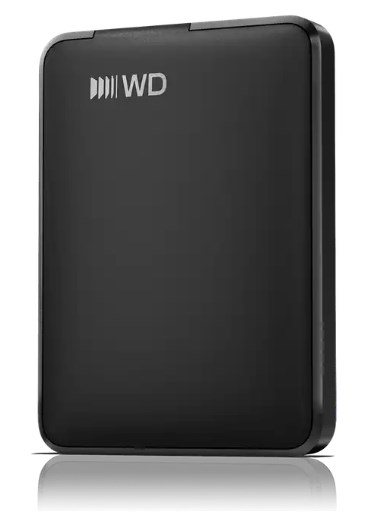Western Digital Elements Portable (USB-C) externe harde schijf 2 TB 2.5" USB Type-C 3.2 Gen 1 (3.1 Gen 1) Zwart