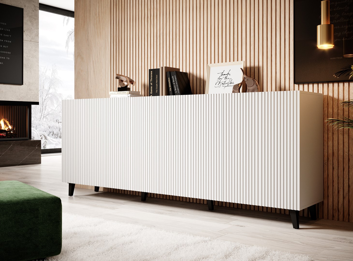 Cama Commode PAFOS 200x42x82 wit mat