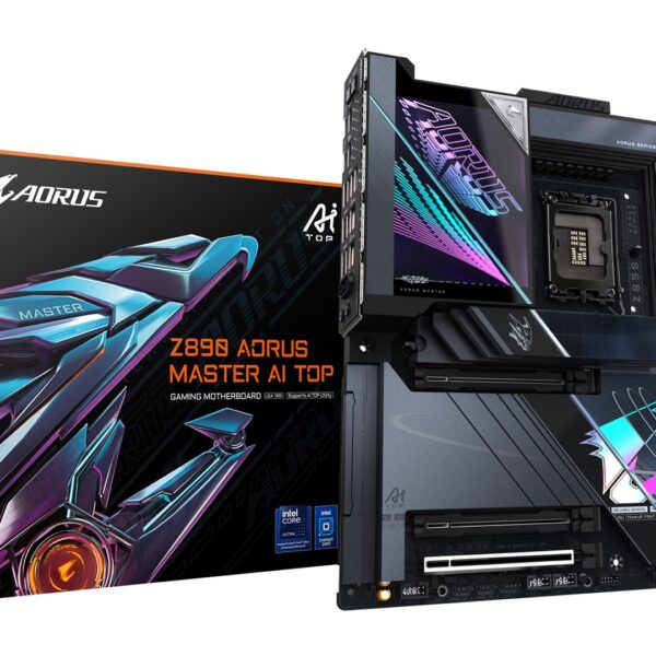 GIGABYTE Z890 AORUS MASTER AI TOP Intel Z890 LGA 1851 (Socket V1) Verlengd ATX