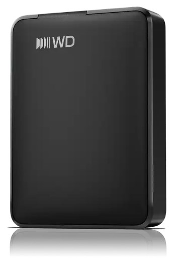 Western Digital Elements Portable (USB-C) externe harde schijf 1 TB 2.5" USB Type-C 3.2 Gen 1 (3.1 Gen 1) Zwart