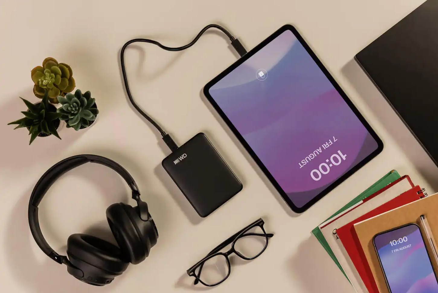 Western Digital Elements Portable (USB-C) externe harde schijf 1 TB 2.5" USB Type-C 3.2 Gen 1 (3.1 Gen 1) Zwart