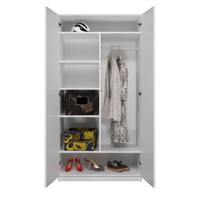 Garderobe SD-90 Wit
