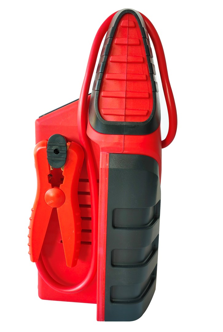 Jumpstarter, compressor, gelijkrichter 5-in-1
