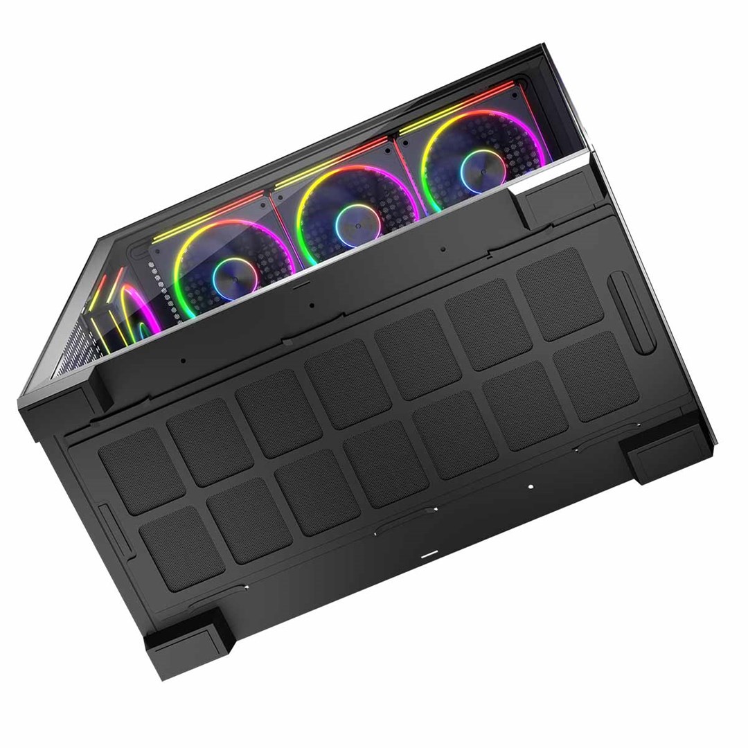 MODECOM computerkast VOLCANO STELLAR ARGB MIDI 8F