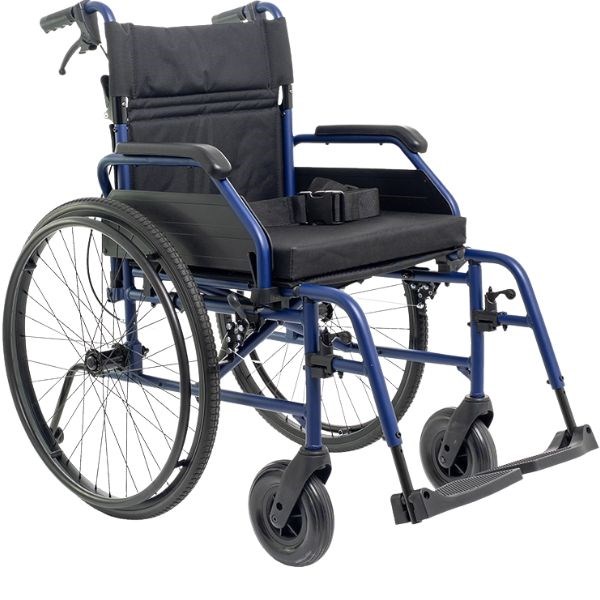 Rolstoel van lichtgewicht legering NAVY1 46 cm