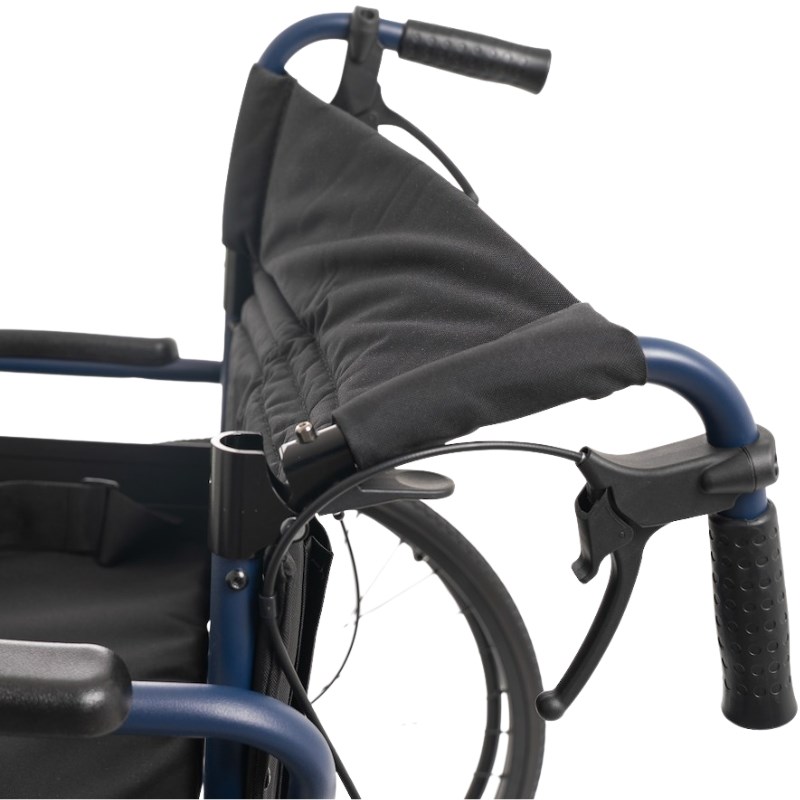 Rolstoel van lichtgewicht legering NAVY1 46 cm