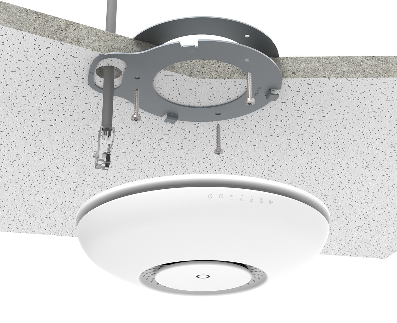 Mikrotik cAP ac 867 Mbit/s Wit Power over Ethernet (PoE)