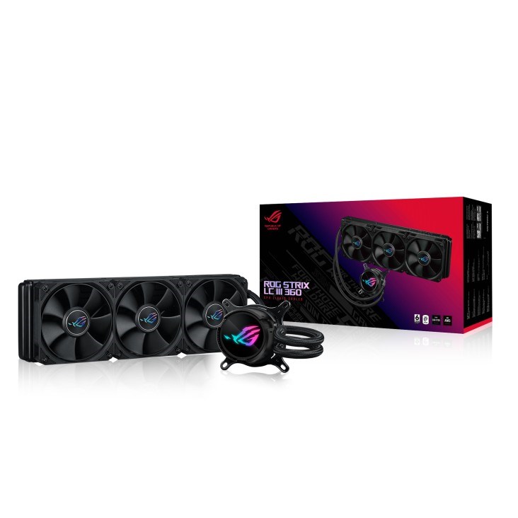 ASUS ROG STRIX LC III 360 koeling