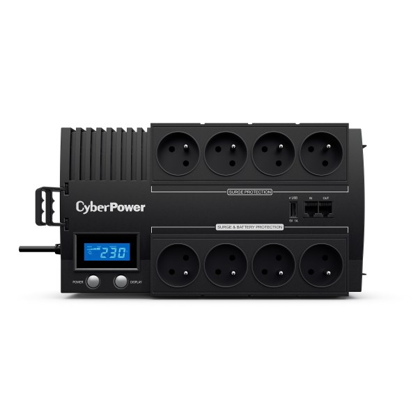 CyberPower BR700ELCD-FR UPS Line-interactive 0,7 kVA 420 W 8 AC-uitgang(en)