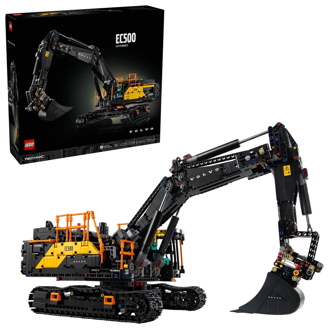 LEGO TECHNIC 42215 Volvo EC500 Hybrid graafmachine