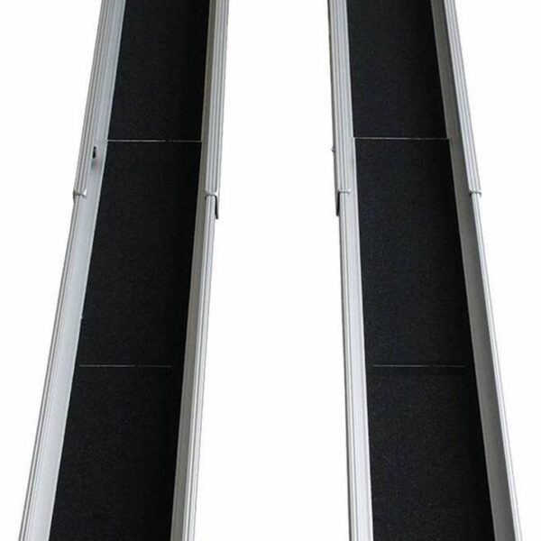 Telescopische mobiele oprijplaat