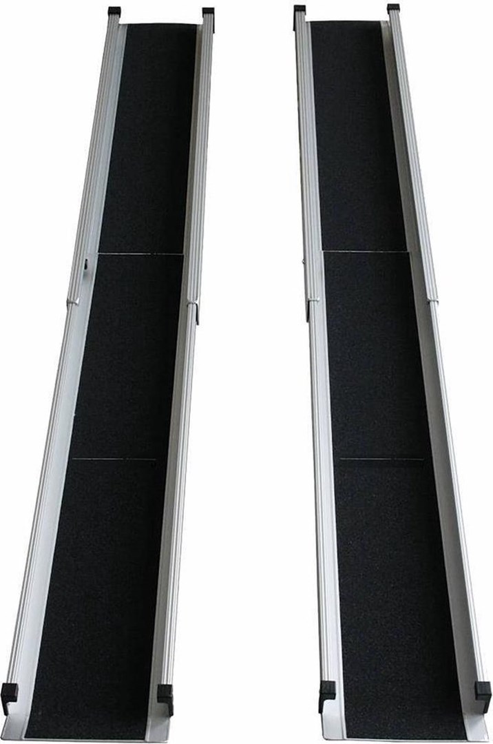 Telescopische mobiele oprijplaat