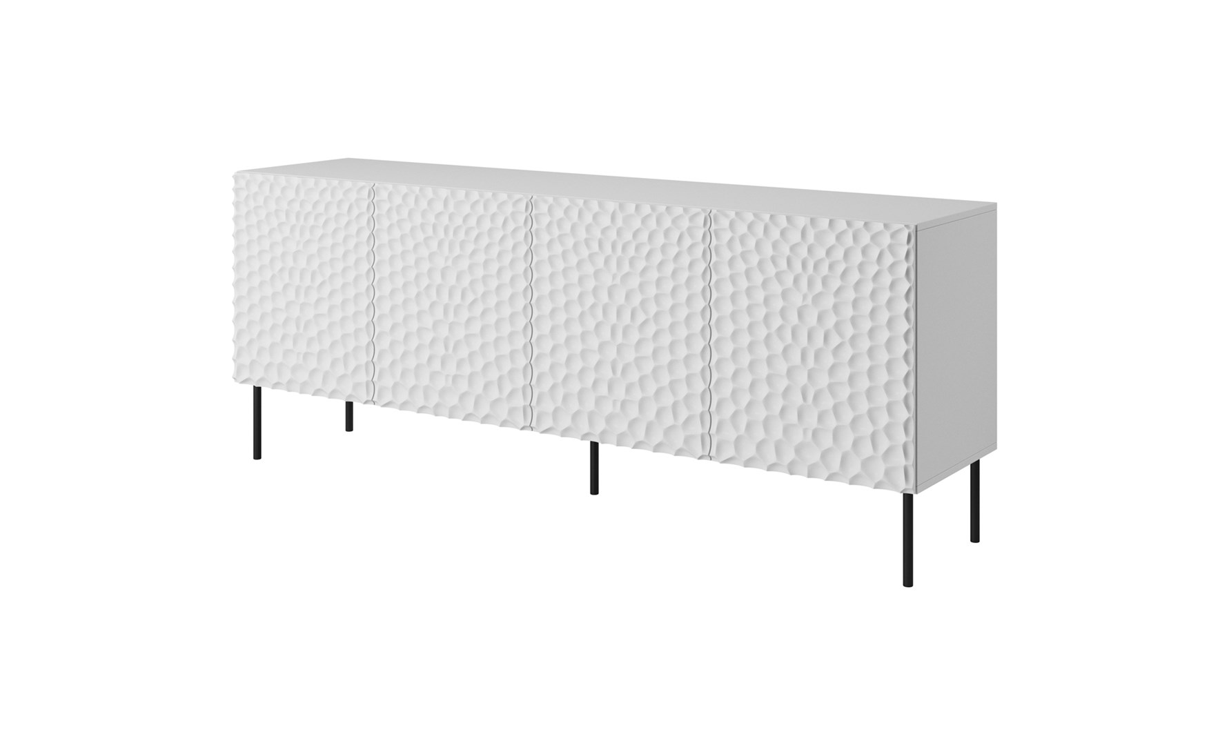 HOLE kist 190x40,5x74,5 cm wit mat