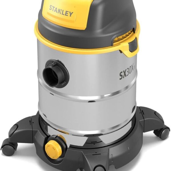 Stofzuiger STANLEY SXVC30XTDE Zwart, Roestvrijstaal, Geel 1600 W