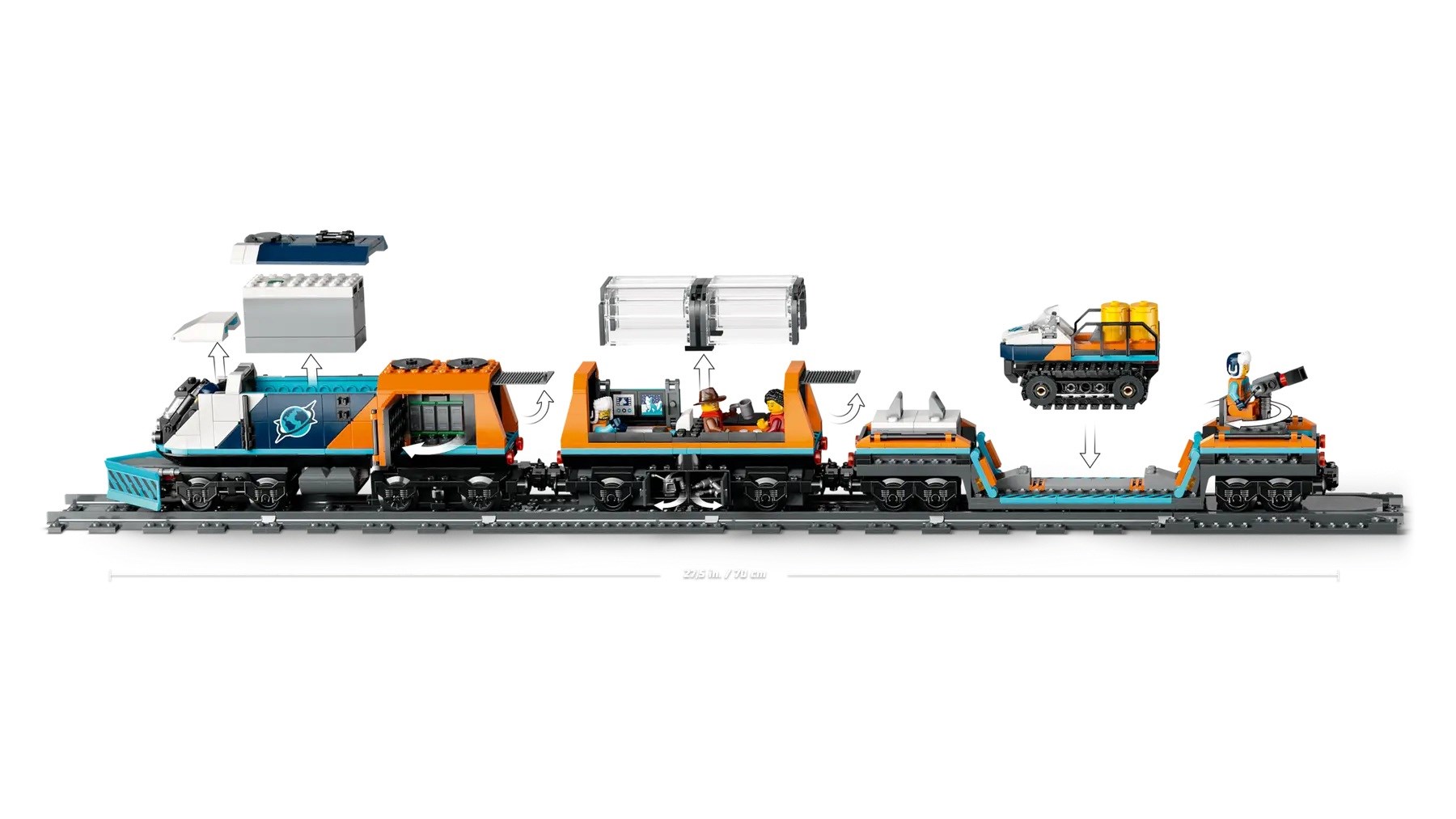 LEGO CITY 60470 De poolexpress van poolreizigers
