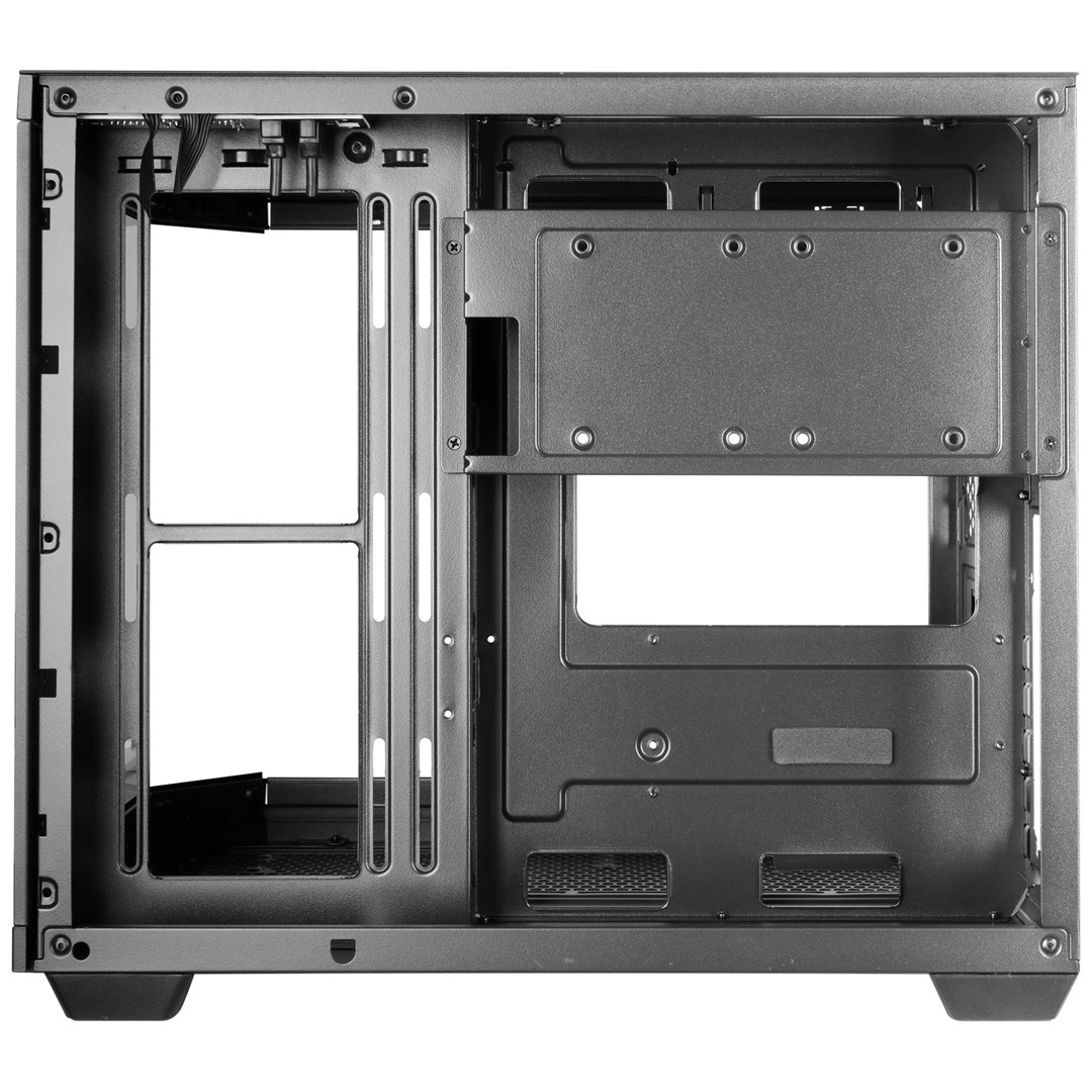 Mars Gaming MC3TCORELCDM computerbehuizing Mini Tower Zwart