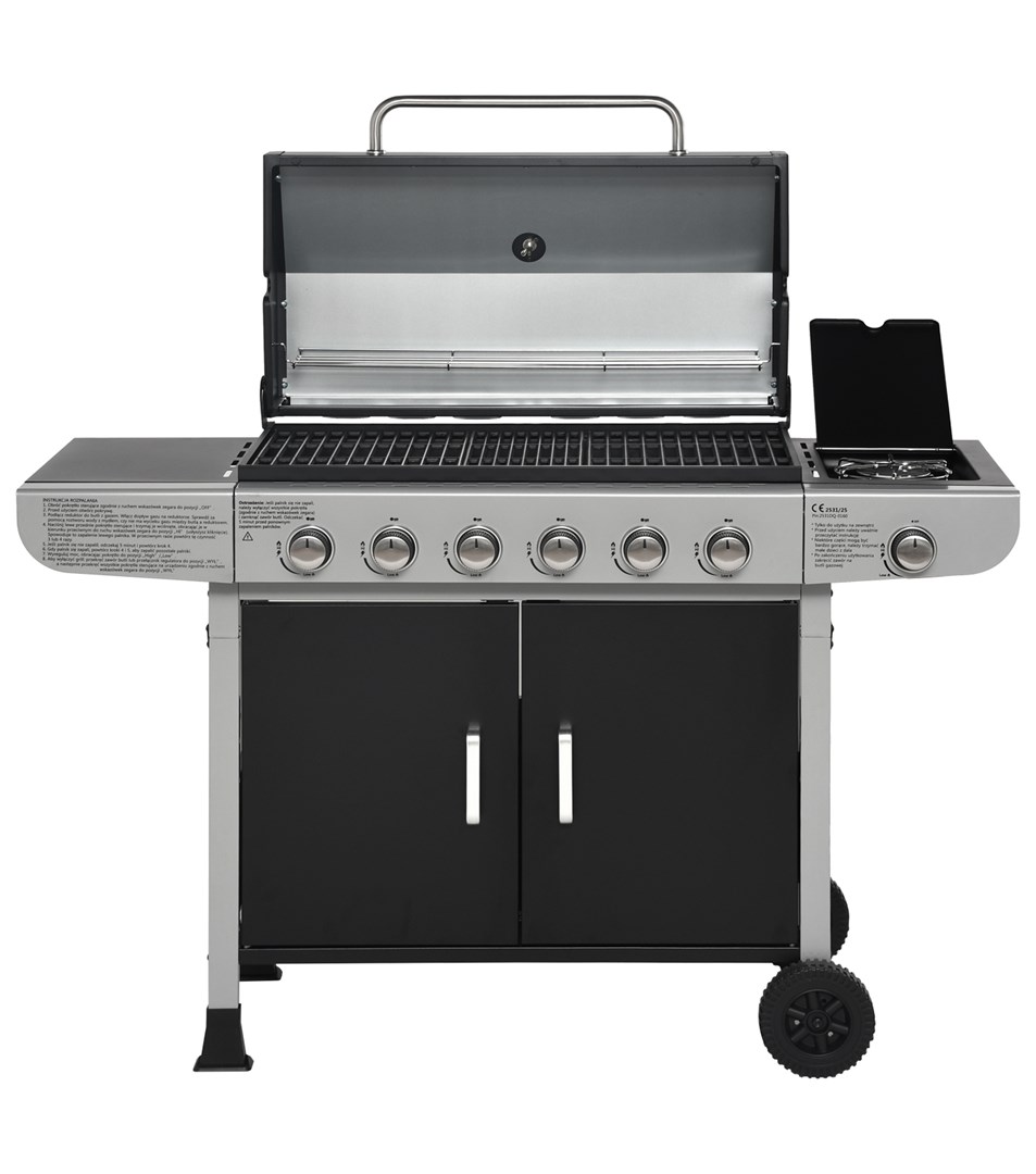 Ravanson GO-6 gasbarbecue 15,1 kW