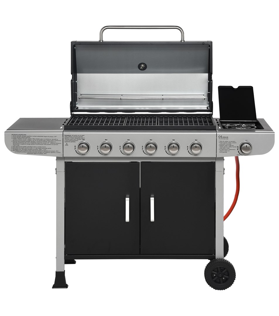 Ravanson GO-6 gasbarbecue 15,1 kW