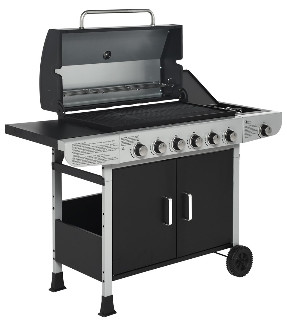 Ravanson GO-6 gasbarbecue 15,1 kW