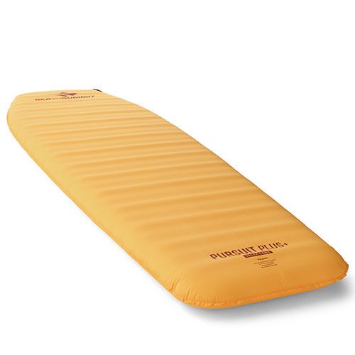 Sea to Summit Pursuit Rectangular Opblaasbaar matras Bruin