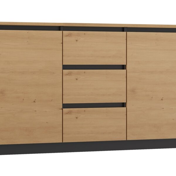 Topeshop 2D3S ANT/ART BA KPL ladenkast