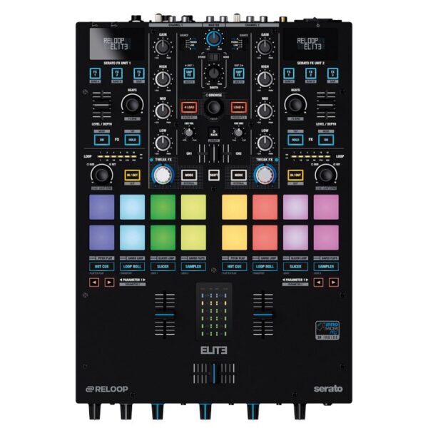 Reloop Elite – professionele DVS-mixer voor Serato DJ Pro