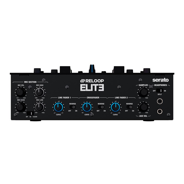 Reloop Elite – professionele DVS-mixer voor Serato DJ Pro