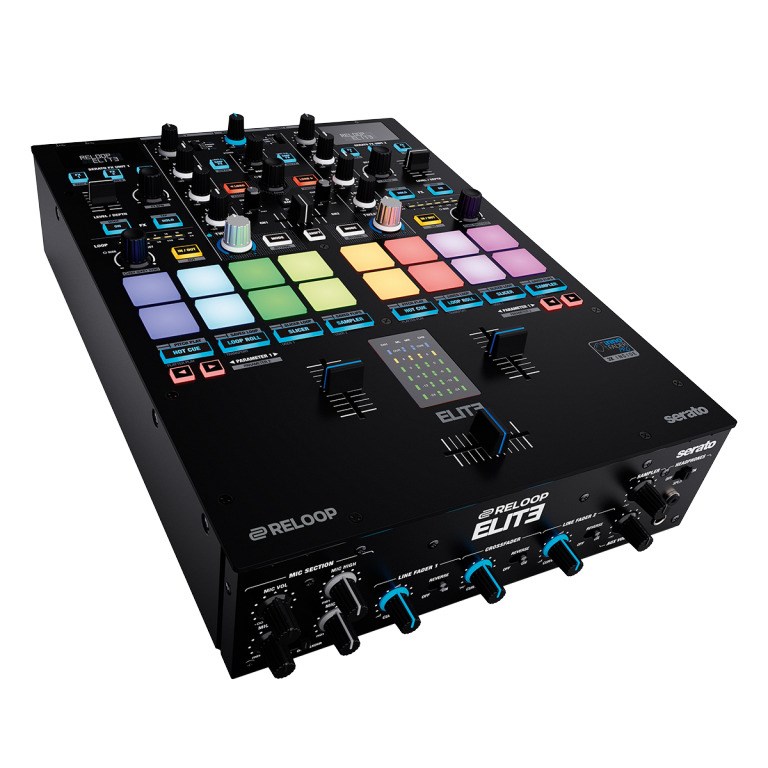 Reloop Elite – professionele DVS-mixer voor Serato DJ Pro
